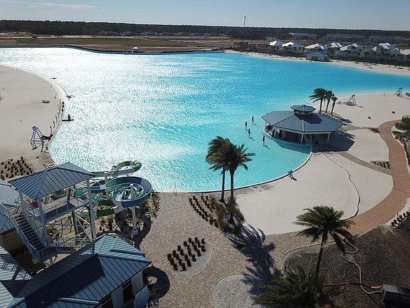 The 14-acre lagoon at Beachwalk. Imagine spending your weekends here!