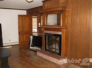 Fireplace in living room