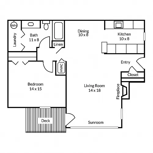 Floor plan A1