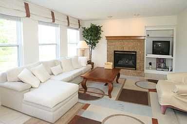Light and bright "great room"