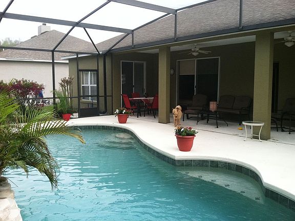 Screen Covered Pool and Patio