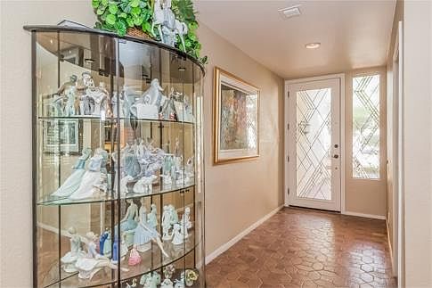 There is a nice entryway