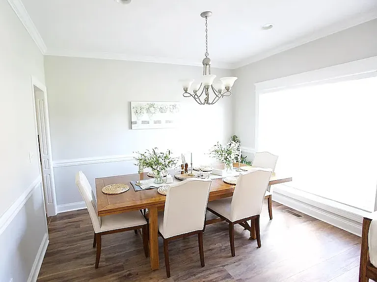 Formal dining space