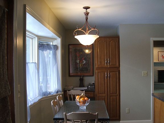 bay window in kitchen