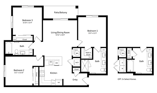Floor plan C1