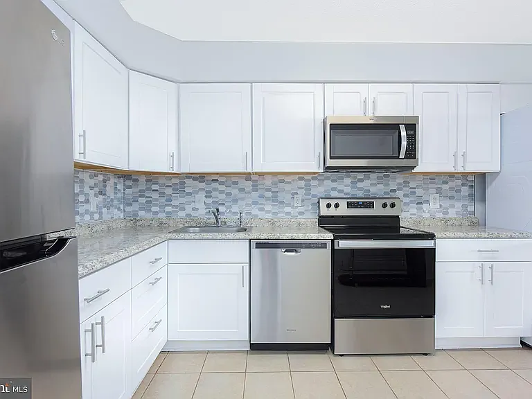 kitchen. stainless steel appliances
