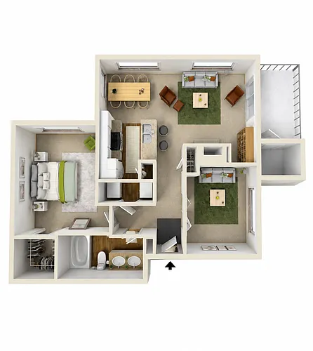 Floor plan A4 Upgraded