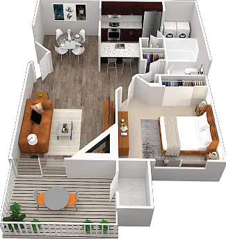729 Sq Ft 729 Sq Ft