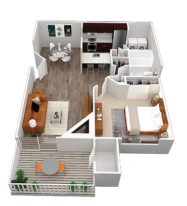 Floor plan The Riverfront Retreat-Renovated