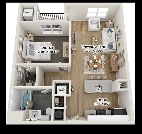 Floor plan DuPont