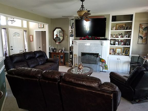 Living Room with fireplace.