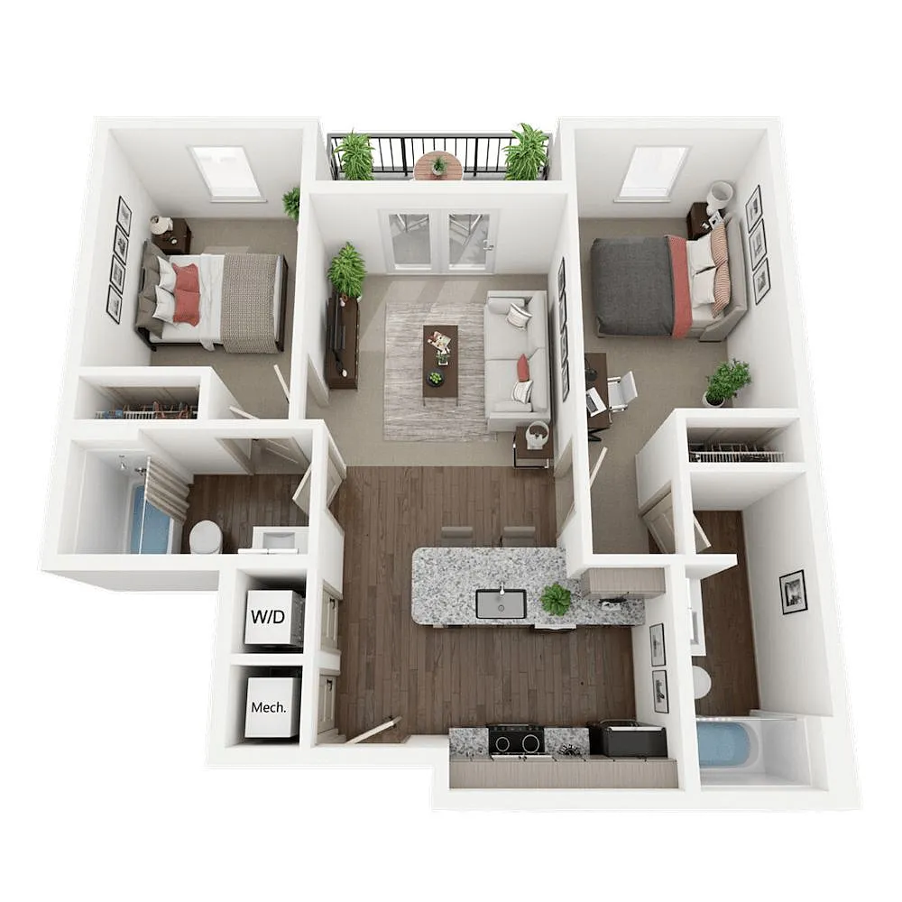 Floor plan 2A