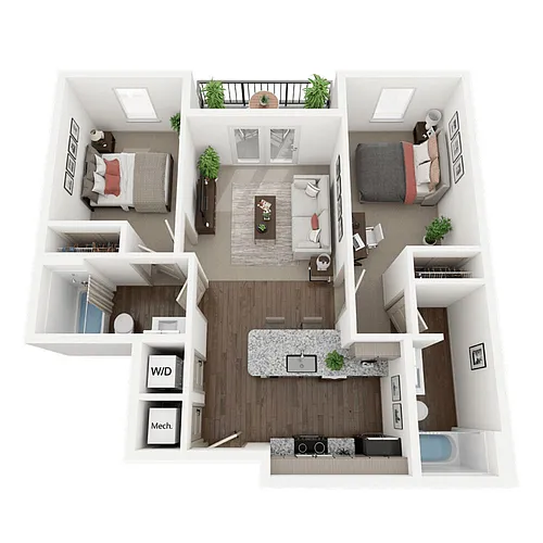 Floor plan 2A