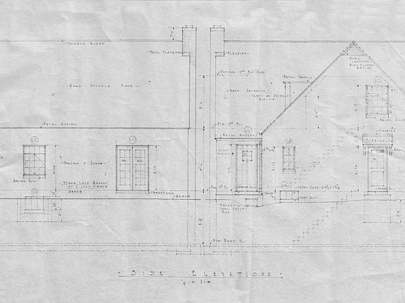 Org Plans 1938 Side El