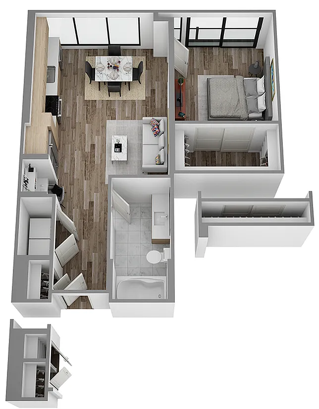Floor plan B