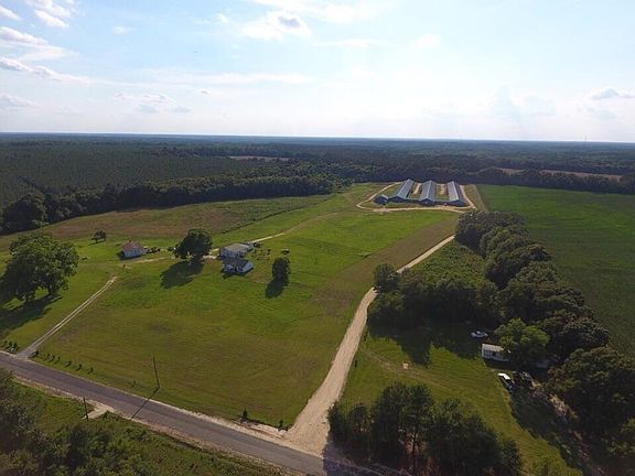 Poultry Breeder Farm Aerial