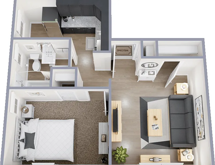 The Charmant Floorplan Diagram