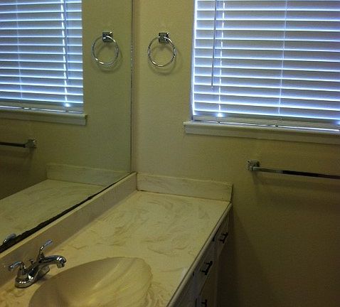 Master bathroom.