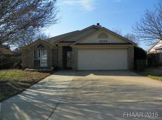 3406 Rainforest Ln, Killeen, TX 76549