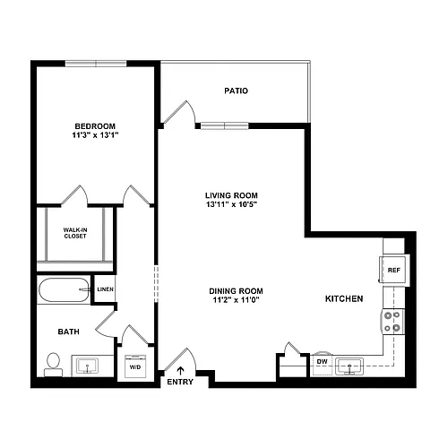 Floor plan 1D