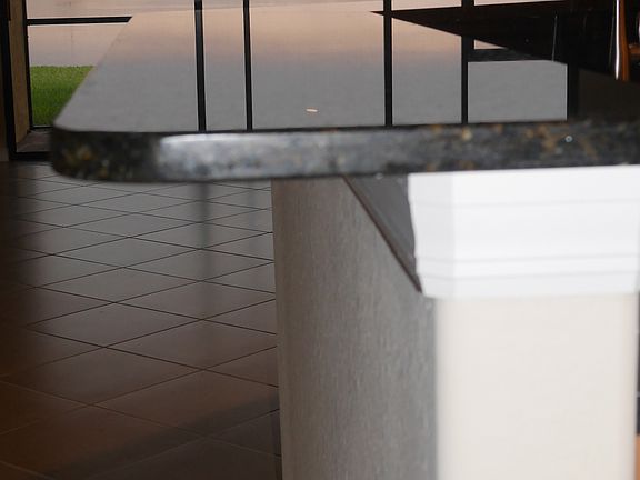 Bar area with lake view