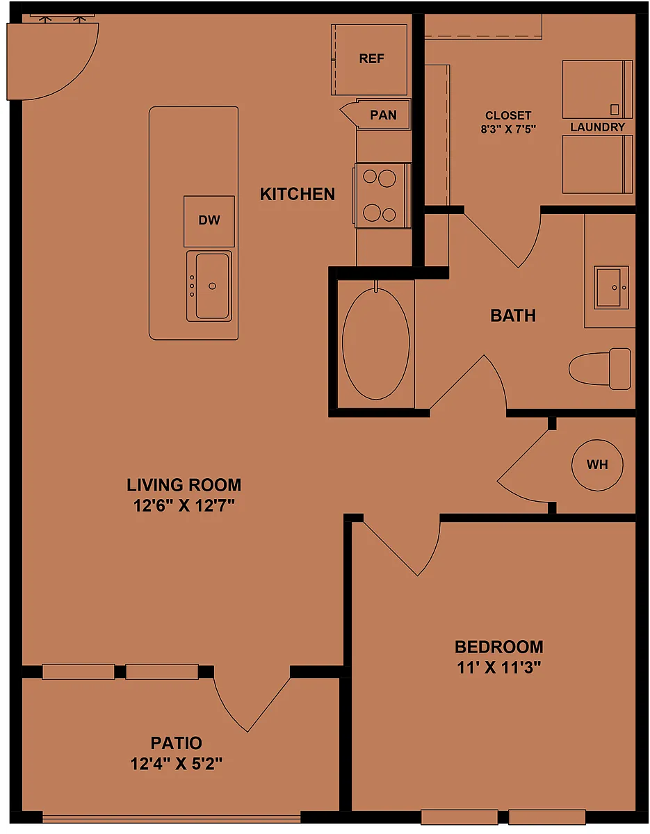 Floor plan A1 Accessible