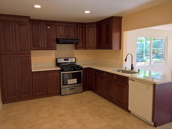 Kitchen cabinet and counter