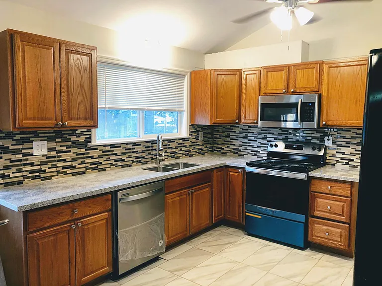 kitchen with tile flooring