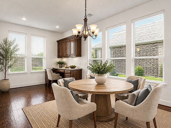 Breakfast area-virtually staged