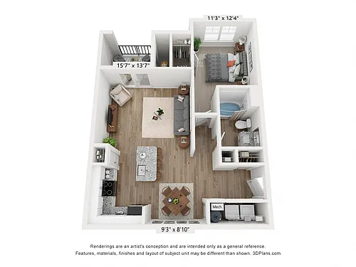 Floor plan The Dogwood