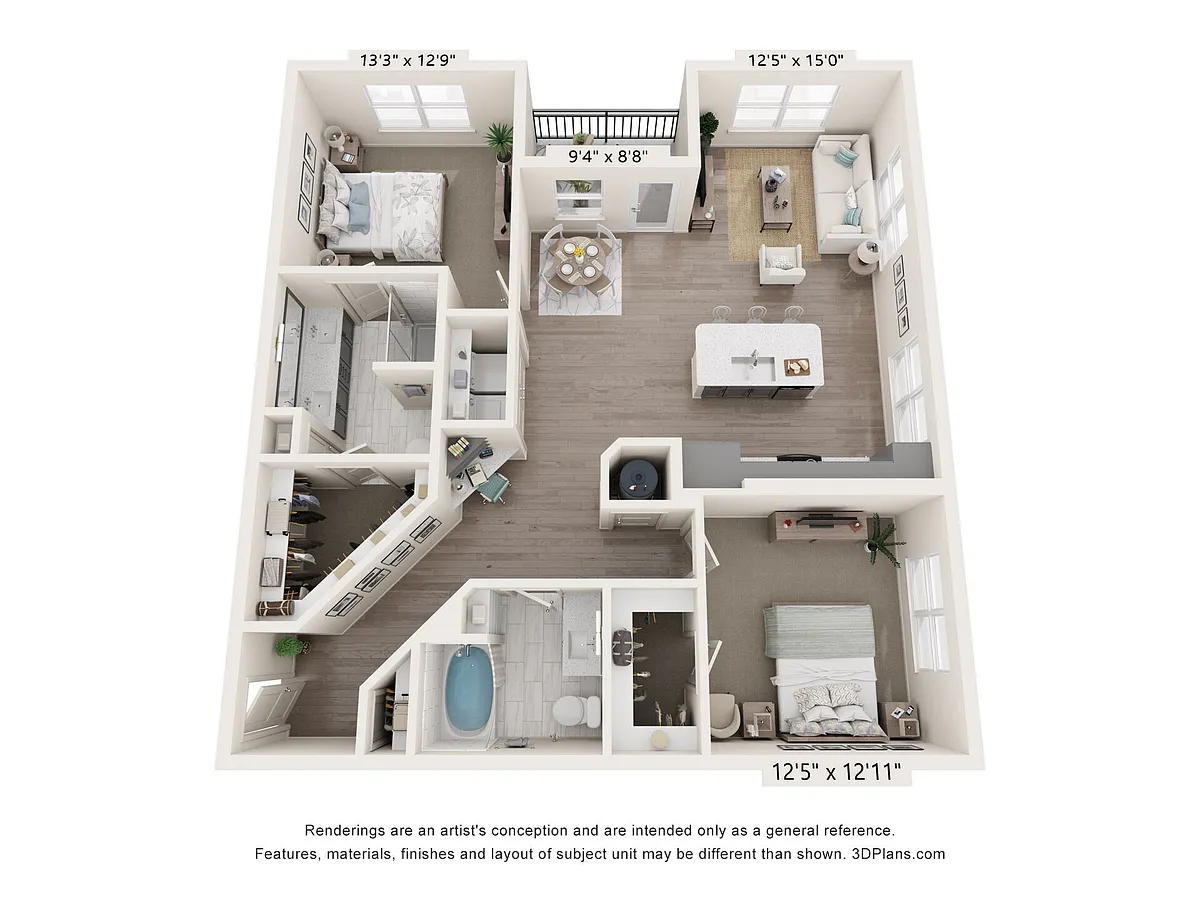 Floor plan B7