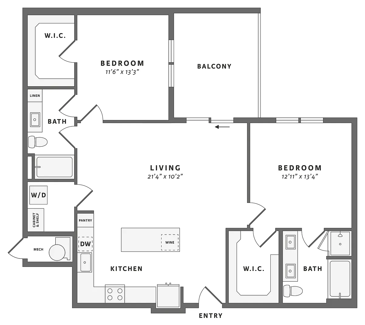 Floor plan B4-2
