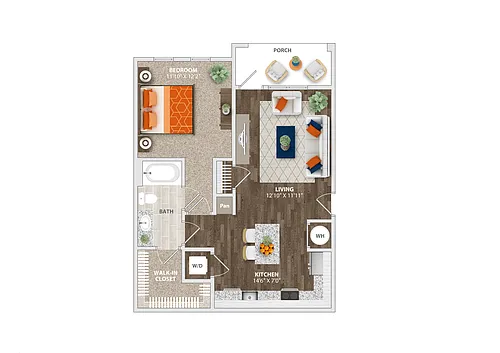 Floor plan A1A