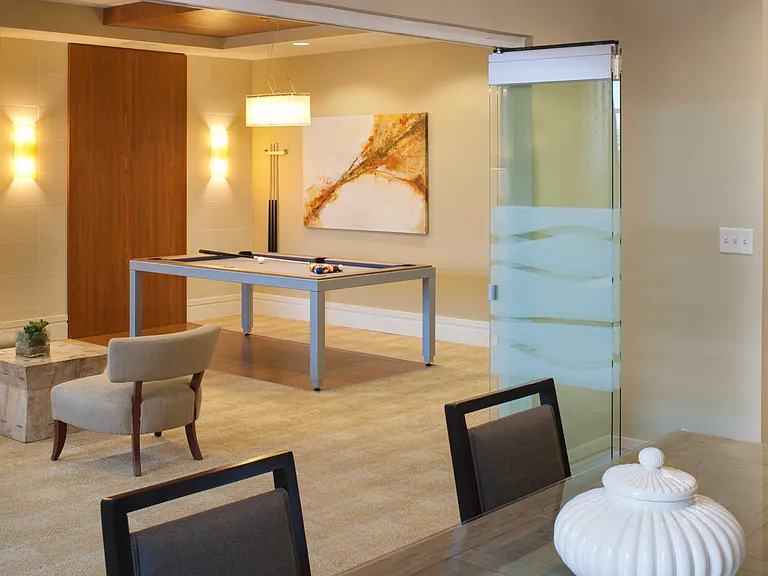 Resident Lounge with Pool Table