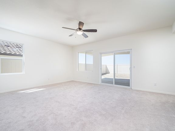 This home has an incredible open layout with the spacious family room open to the kitchen.