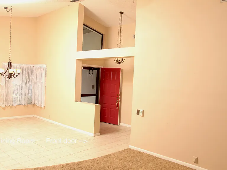 Front Entrance and Dining Room