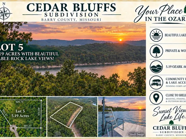 Lot 5 Cedar Bluff Lane, Shell Knob, MO 65747