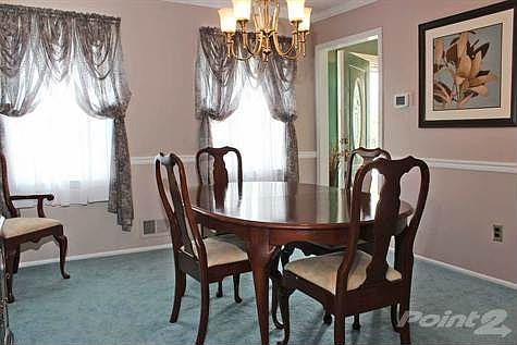 The Formal Dining Room is perfect for Dinner Parties