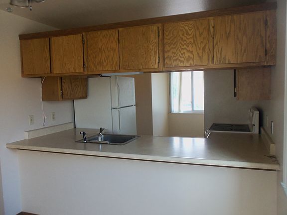 Kitchen view w/lots of storage
