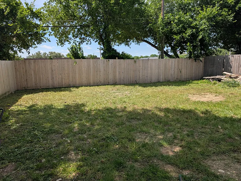Spacious Backyard
