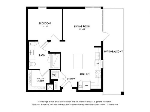 Floor plan CITY A1A