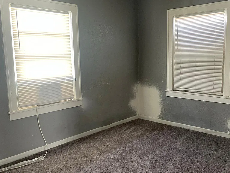 Bedroom 1 (Walls being retextured and painted)