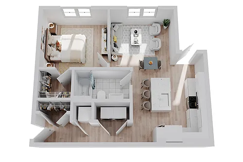 Floor plan 1x1A5