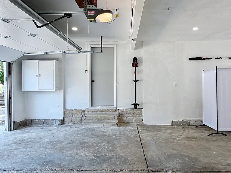 Direct house access from garage