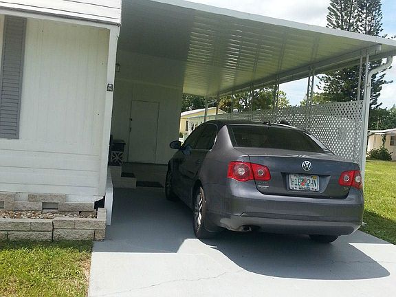 Newer carport