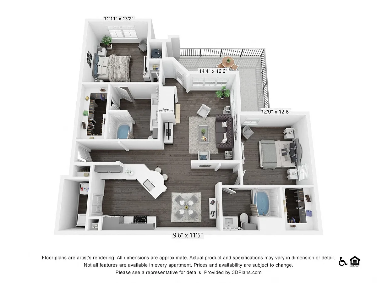 Floor plan B3