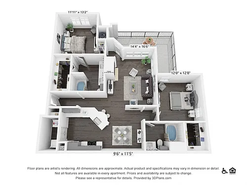 Floor plan B3
