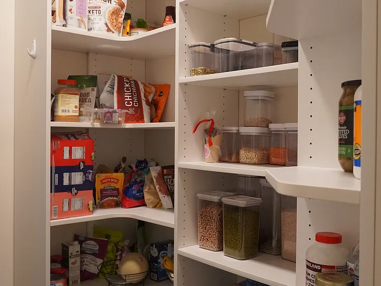 walk-in pantry