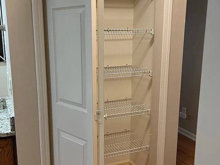 Master bedroom linen closet.