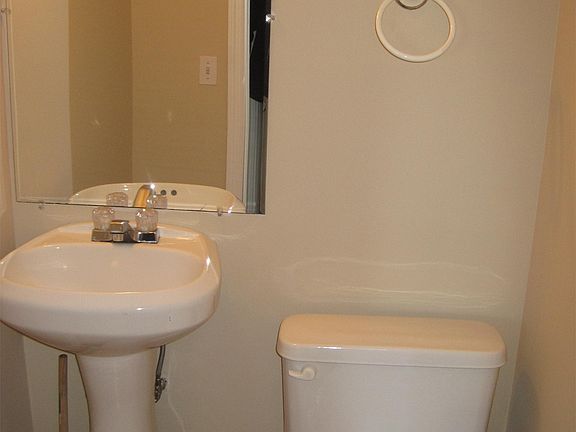 Half bathroom on first floor.
